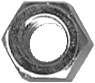 Hex Nuts Din 934 Plated